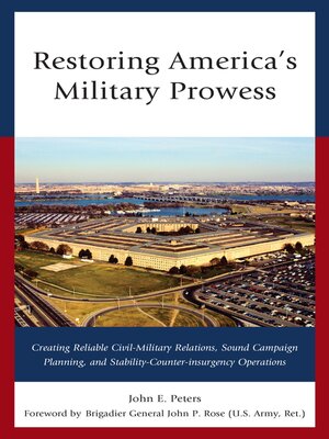 cover image of Restoring America's Military Prowess